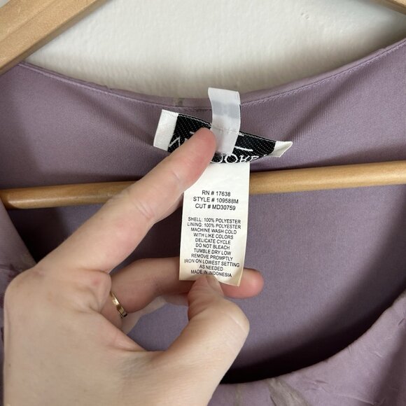 Women's Miss Dorby Vintage Maxi Dress Size 8 Rose Floral Crinkle Fairy Cottage - Picture 5 of 5